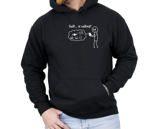 No Golf Today - Golf is Calling Shirt: Funny Golf Lover T Shirt - Sweatshirt - Hoodie