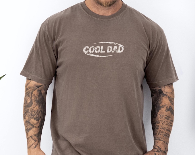 Cool Dad Vintage Shirt, Minimalist Cool Dad Tee - Fathers Day Gift