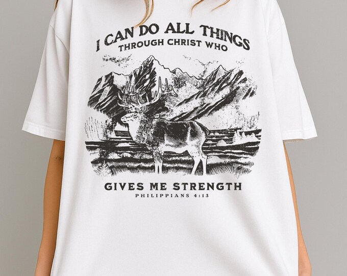 Christian Woman T-Shirt: Bible Verse Graphic Tee, Religious Gift