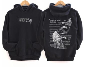 Forgive Them Father Hoodie: Christian Bible Verse Sweatshirt