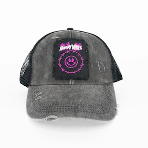 baseball ponytail hat trucker pony women cap adjustable high pony female