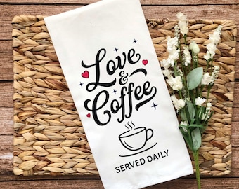 Funny Sayings Cotton Tea Towel for Kitchen, Gift for Home & Hostess, House Warming Gift, Funny Wedding Present