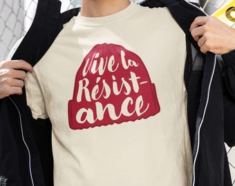 Vive La Résistance Protest T-Shirt Sweatshirt Stand Up For Justice Freedom of Speech Due Process Truth FDT ICE Out Fight Ignorance