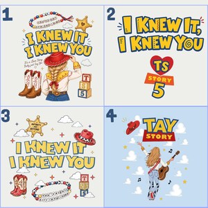 I Knew It I Knew You DTF Transfer, Toy Story 5 Ready To Press bild 8