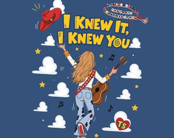I Knew It I Knew You DTF Transfer, Toy Story 5 Ready To Press