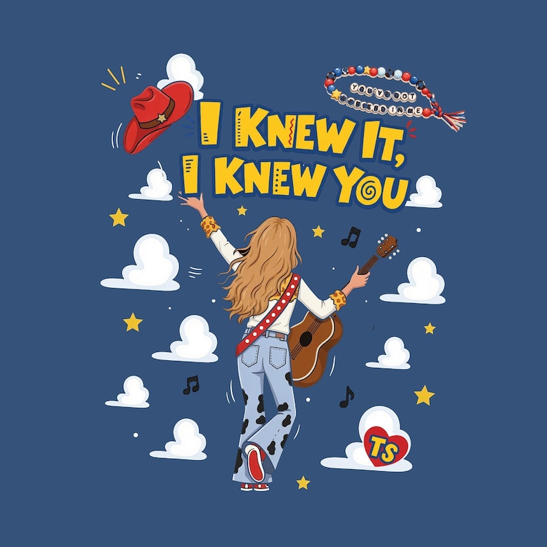 I Knew It I Knew You DTF Transfer, Toy Story 5 Ready To Press bild 1