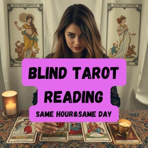 Lectura de Tarot a Ciegas, Sin Preguntas, Lectura Psíquica a Ciegas con Cartas del Tarot, Consejos Espirituales, Lectura Médium a Ciegas, Tarot del Amor