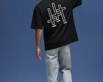 Camiseta industrial Techno Vatican – Camiseta gráfica POPE LOOP VOID