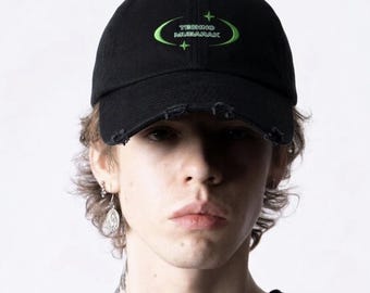 Gorra Techno Mubarak / Gorra de béisbol negra