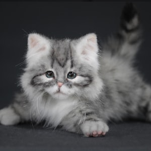 Plush Kitten Realistic Toy Stuffed Animals
