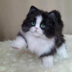 Fluffy kitten realistic toy, Stuffed Animal, Plush toy