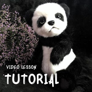 Panda Bear Sewing Tutorial: Realistic Plush Toy (Video)