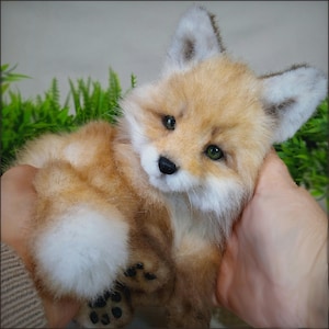 Fox realistic toy, Stuffed Animal