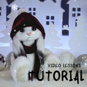 Bunny Sewing Tutorial: Realistic Plush Toy (PDF Pattern & Video)