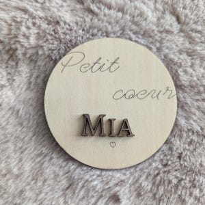 carte annonce grossesse "mini nous"