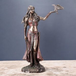 Morrigan keltische Göttinnen-Statue - Wicca Mythology Resin Figur