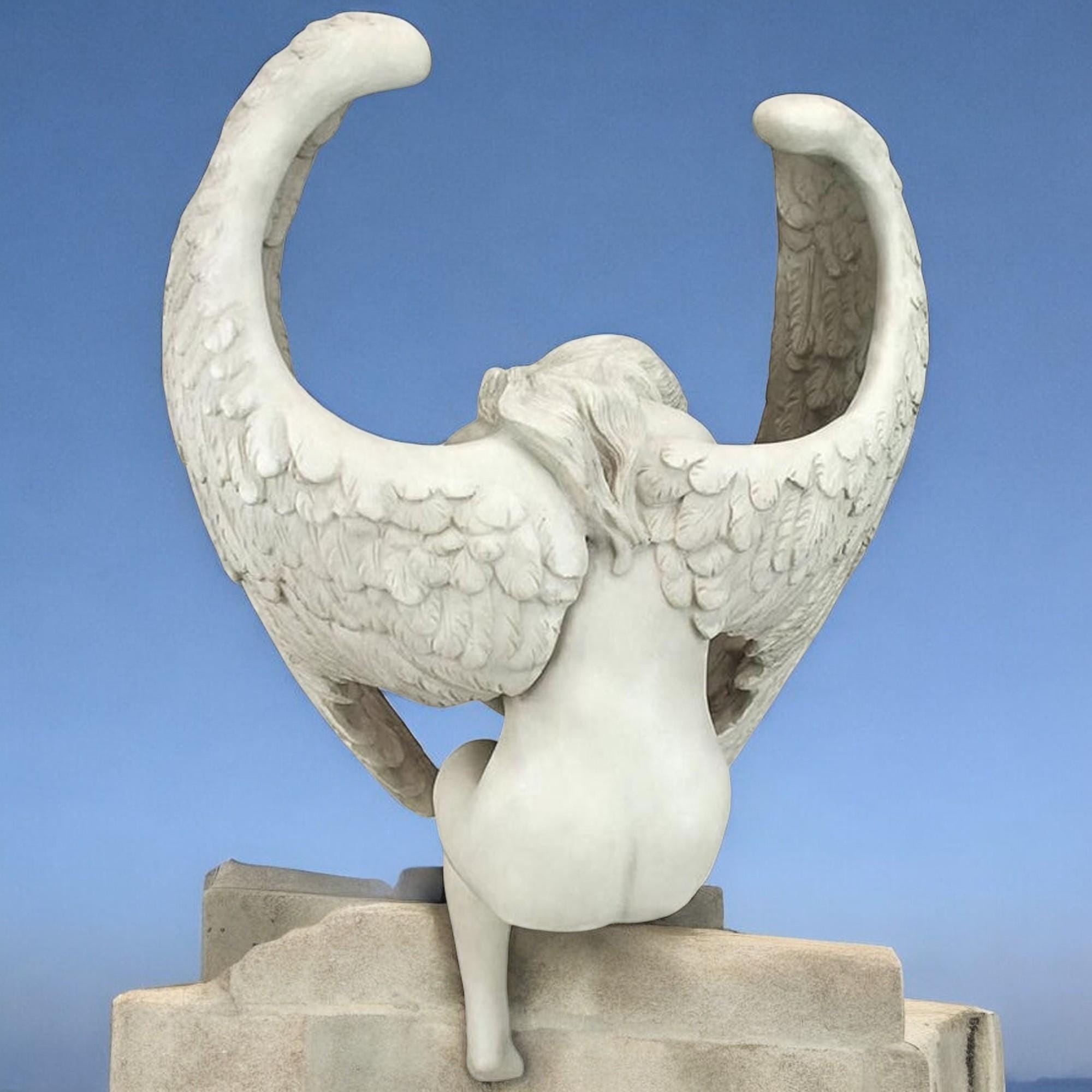 Angels and demons statue - Etsy 日本