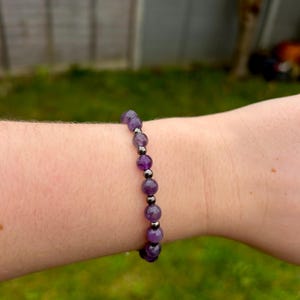 Amethyst Crystal Bracelet
