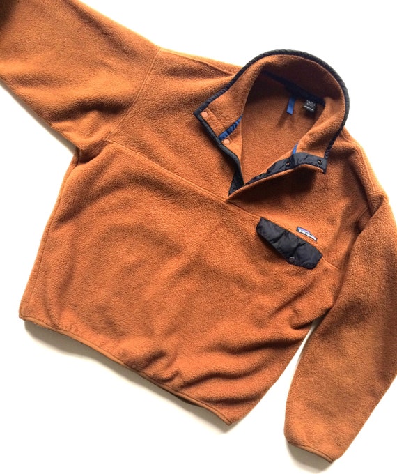 90s patagonia pullover fleece / synchilla / mens /