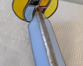 Handmade stained glass Kalidescope beautiful art glass