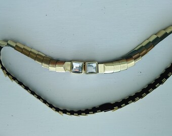 1980s Statement Belt - Vintage DOREEN RYAN Coiled Gold Snake  display picture 1