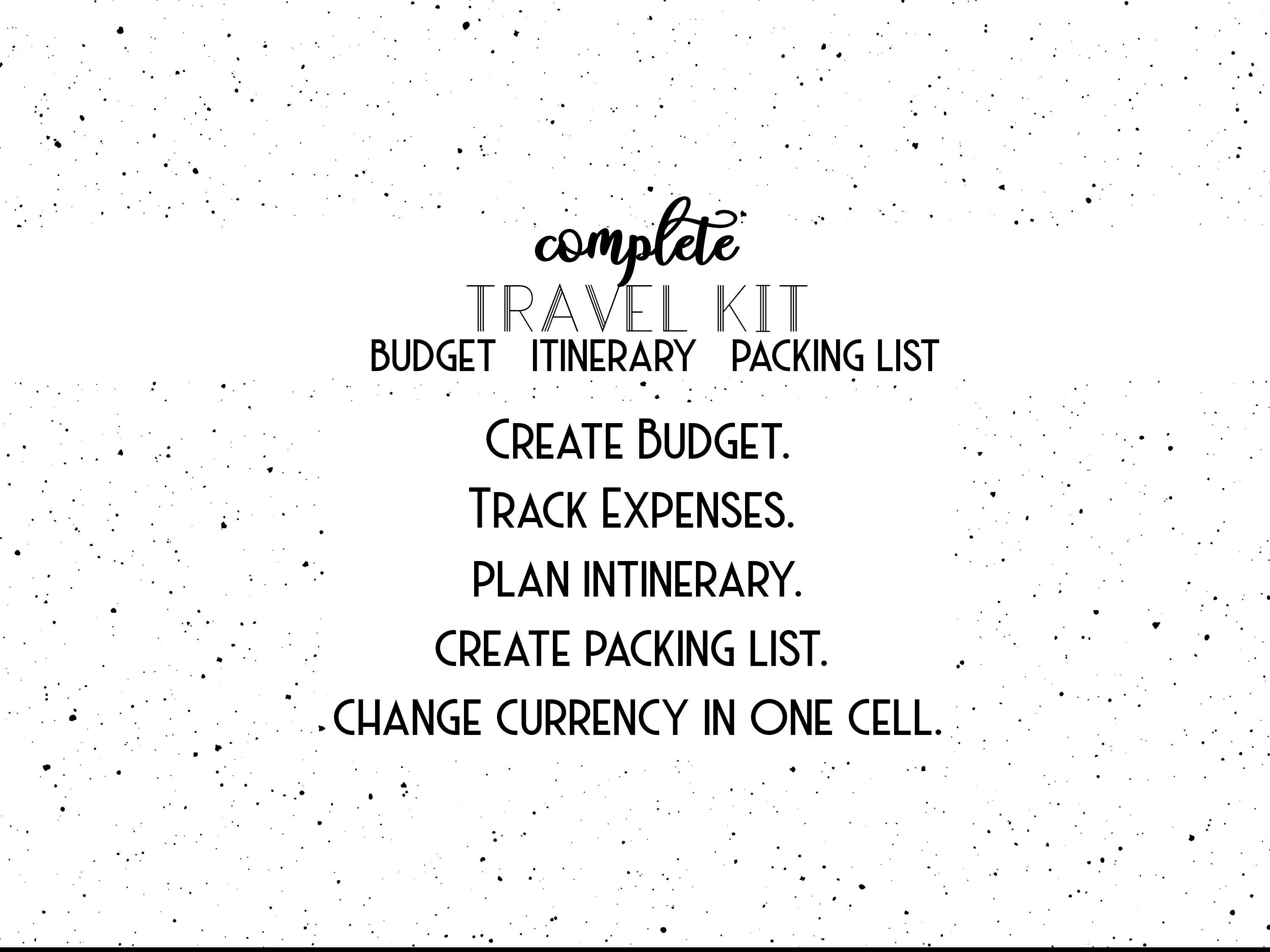 Vacation Budget Spreadsheet Template Etsy vacation-budget-spreadsheet-template-etsy