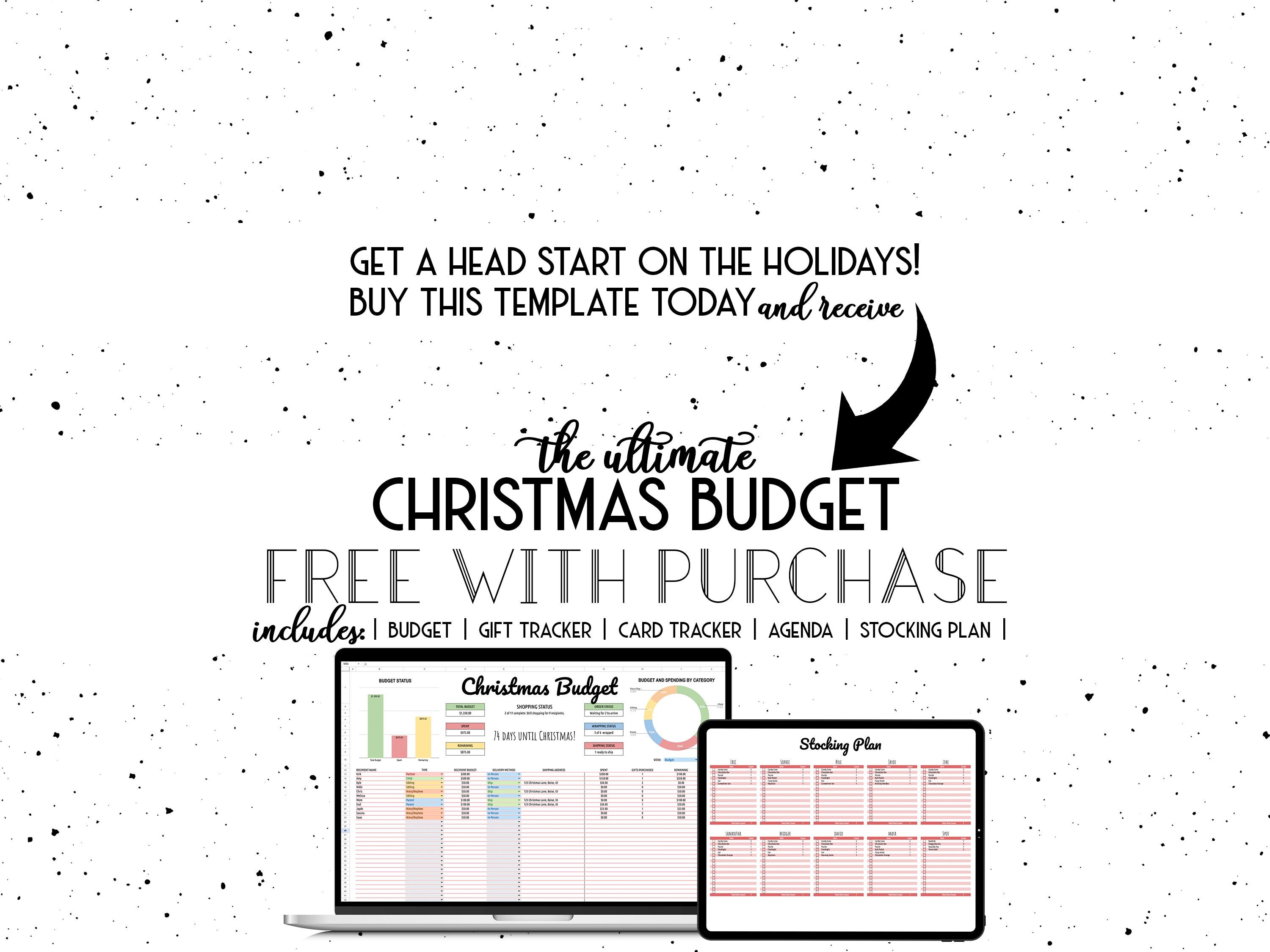 Vacation Budget Spreadsheet Template Etsy Vacation Budget Spreadsheet Template Etsy