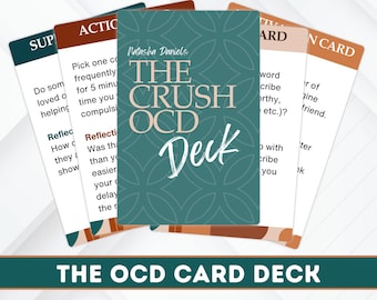 OCD Card Deck: CBT Therapy, Mental Health Tool