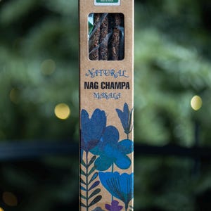Nag Champa wierookstokjes | Handgemaakte natuurlijke wierookstokjes | Milieuvriendelijke aromatherapie | Perfect voor meditatie en ontspanning
