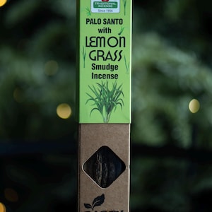 Lemongrass Incense Sticks | Handmade Natural Incense Sticks | Eco-Friendly Aromatherapy | Perfect for Meditation, Relaxation, & Home Décor