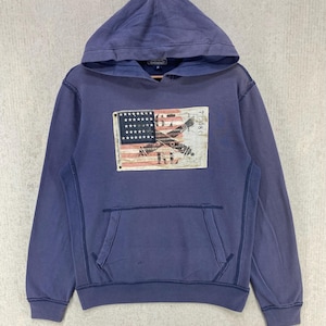 Vintage Polo Ralph Lauren MFG Hoodie Pullover Size M