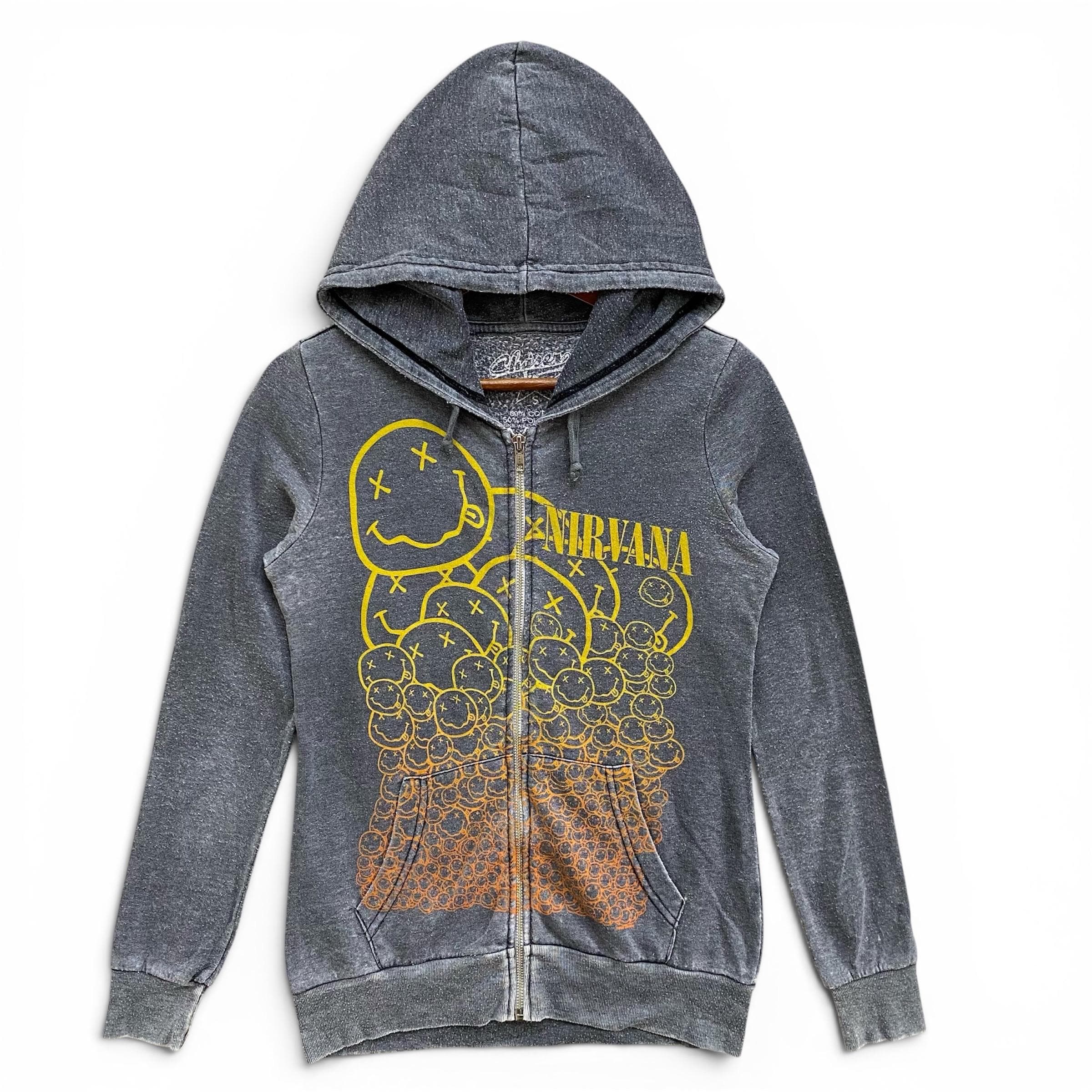 Smiley Face Zip up Hoodie - Etsy