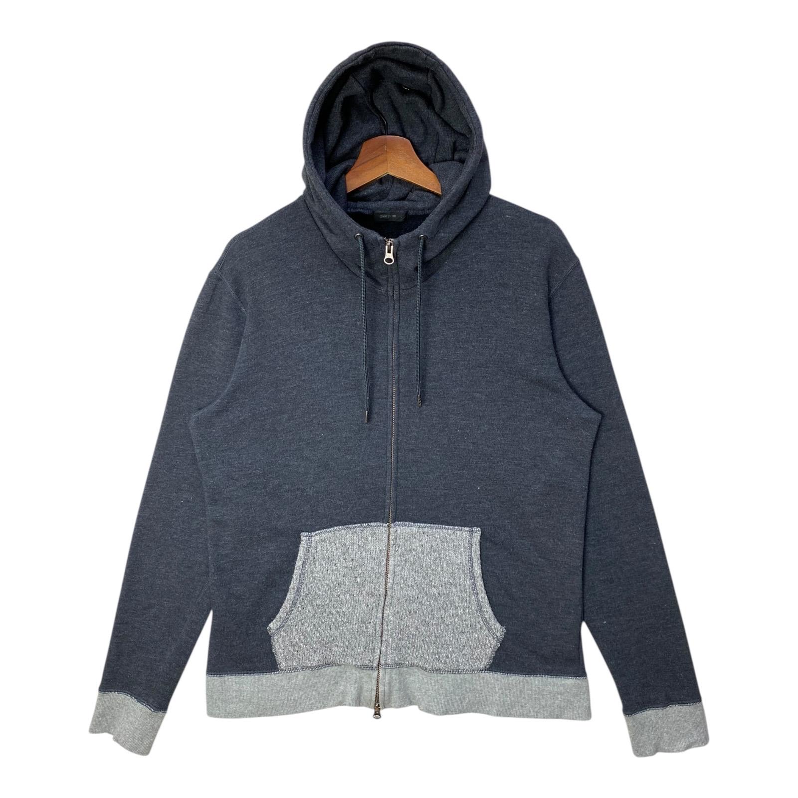 ジャケット・アウター 90s COMME CA ISM zip up sweat riders jkt Japanese Brand Comme Ca Ism Hoodie Fullzip Size Large - Etsy