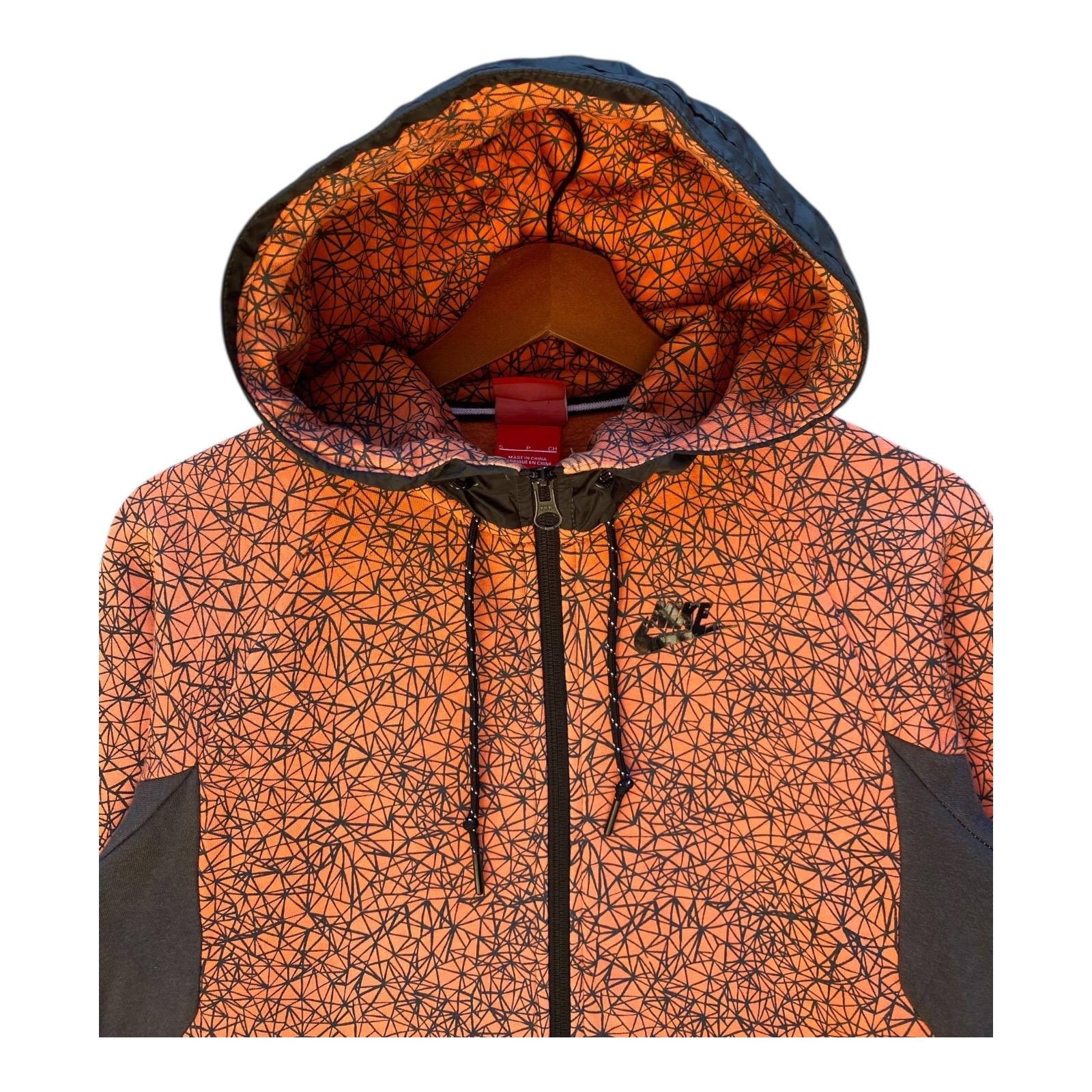 nike double swoosh zip hoodie