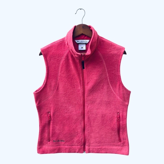 Pink Columbia Zip Up Vest Amazon Columbia White Fleece Jacket