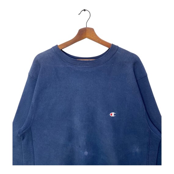 Vintage 90s Champion Reverse Weave Distressed Sweatshirt