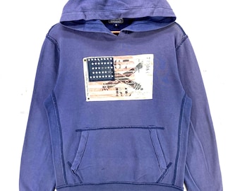古着 ヴィンテージ ポロ フードジップアップ Polo Ralph Lauren フード裏 サーマル ワンポイント ソリッド