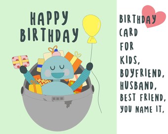 kids birthday cards, cute birthday card, boy birthday card, cards for kids, childrens birthday