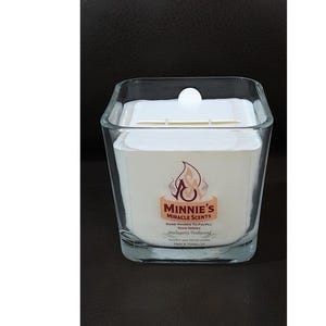 Mahogany Teakwood Candle 12 oz, Aromatherapy Scented Candles, Woodsy Candle Home Decor, Decorative Masculine Candle