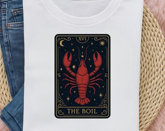 Crawfish Boil PNG – Retro Cajun Seafood Party Design (Digital Download)
