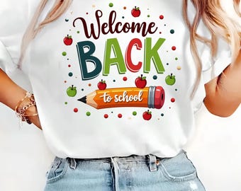 Back to School PNG: Apple Pencil Sublimation Design (Digital Download)