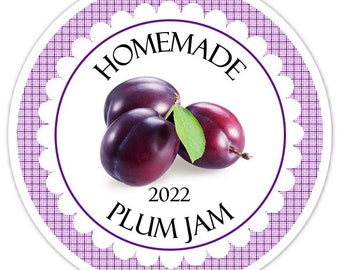 Custom Canning Labels, Made For You Stickers, Jam Stickers, Jelly Labels, Jam Labels, Personalized Labels, From The Kitchen Stickers