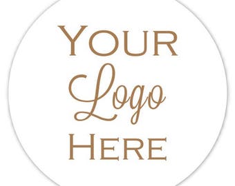 2 Inch Round Custom Logo Labels, Custom Business Stickers, Your Image or Info, Etsy Shop Stickers - Personalized for YOU