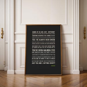 Boze citaten - donker | Ingelijste poster | Citaten kunst aan de muur
