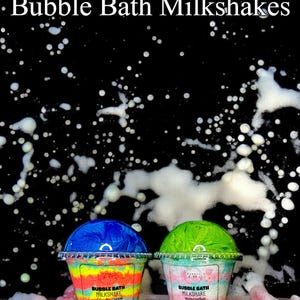 Bubble Bath Milkshakes