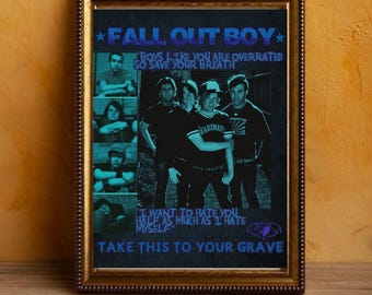 Take this To Yourgrave - Poster Fall Out Boy