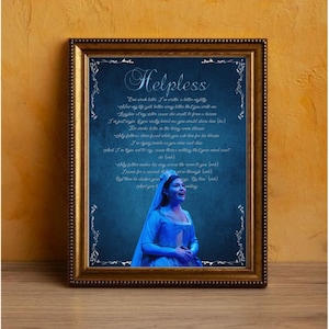 Helpless Hamilton Poster