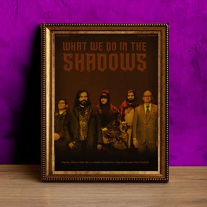 what we do in the shadows poster