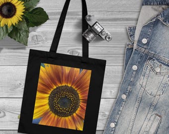 Bio-Baumwolltasche | Sonnenblume