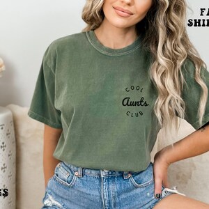 Cool Aunts Club Shirt, Cool Aunts Shirt, Favorite Aunt Shirt, Cool Aunt Gift from Niece, New Aunt Shirt, Funny Cool Aunt Shirt, Gift Idea